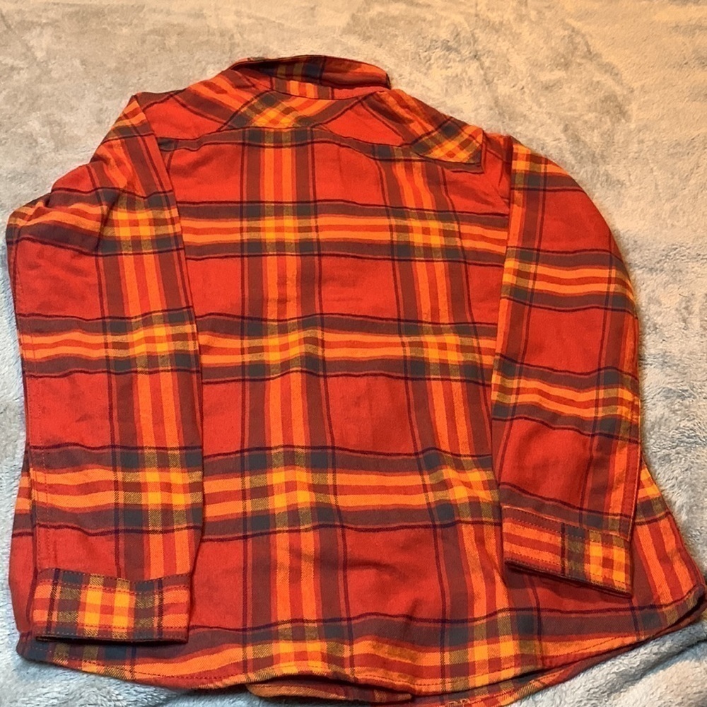 NWT Real Work Plaid Shirt - Picture 6 of 6